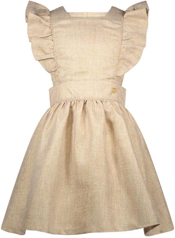 Le Chic Mädchen Kleid festlich Trägerrock Brokat