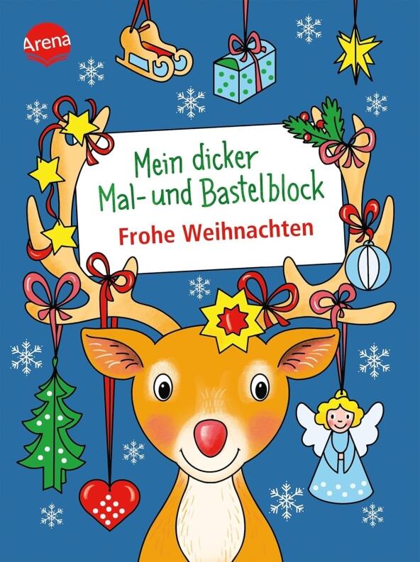 Arena Mein dicker Mal- und Bastelblock Weihnachten