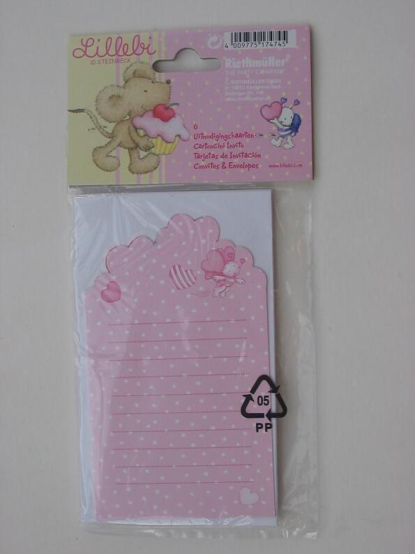 Einladungskarten Lillebi Party