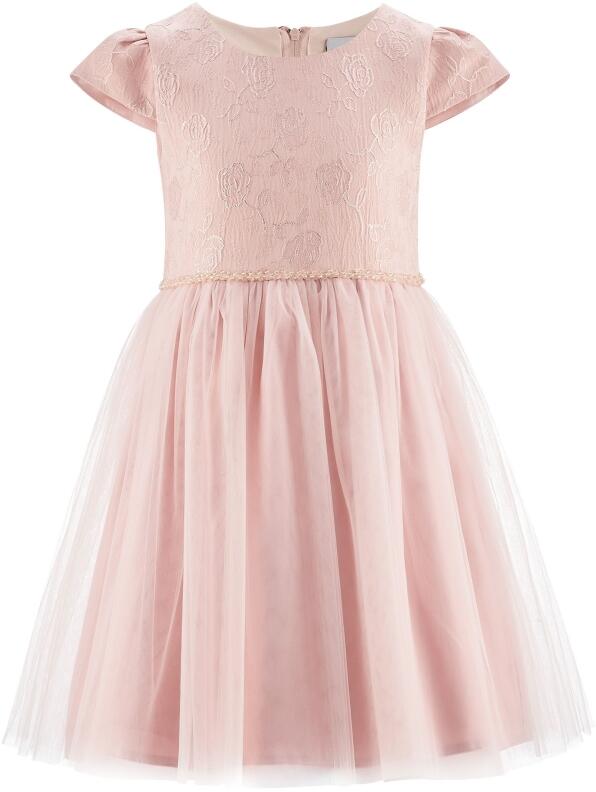 Happy Girls Mädchen Kleid festlich Frieda rosa