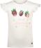 Le Chic Mädchen T-Shirt Kurzarm Erdbeere weiß