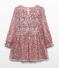 abel & lula Mädchen Kinder Kleid festlich Pailletten rosa