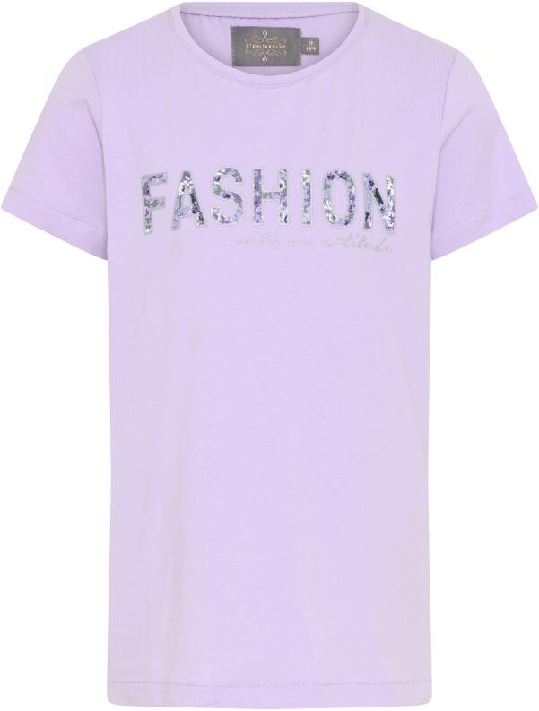 Creamie Mädchen T-Shirt Organic Cotton Kurzarm Fashion lila