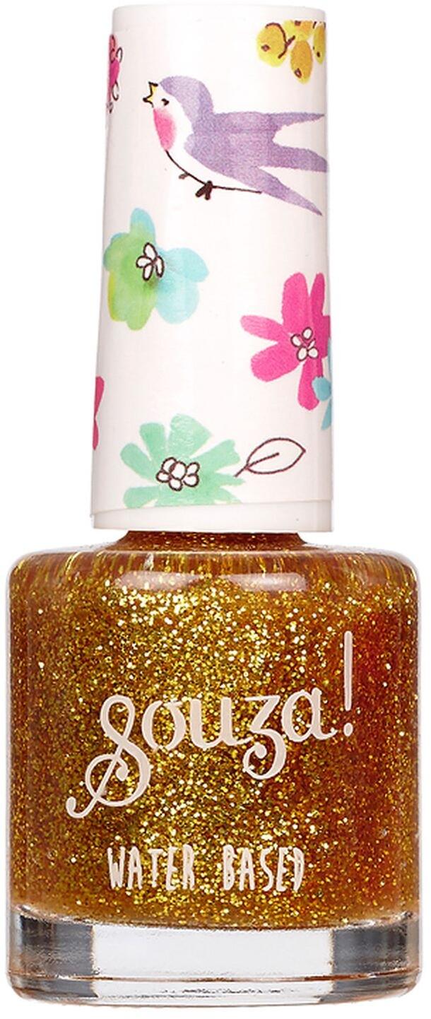Souza Kinder Nagellack Glitzer gold