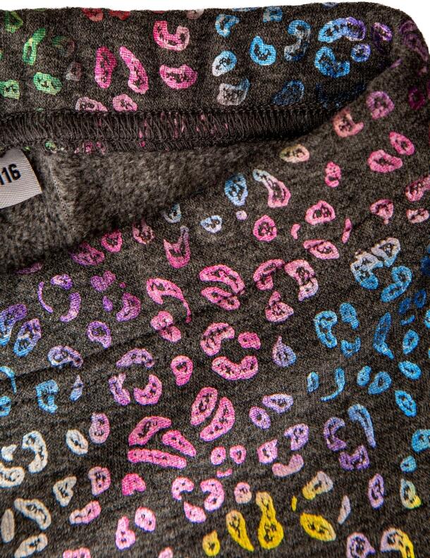 Happy Girls Thermo-Leggings für Kinder metallic anthrazit