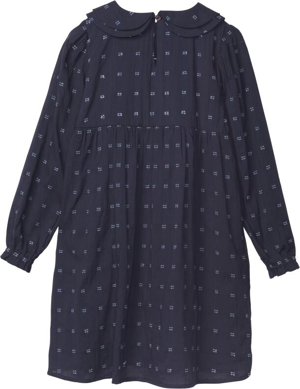 Creamie Mädchen Kleid Dot blau