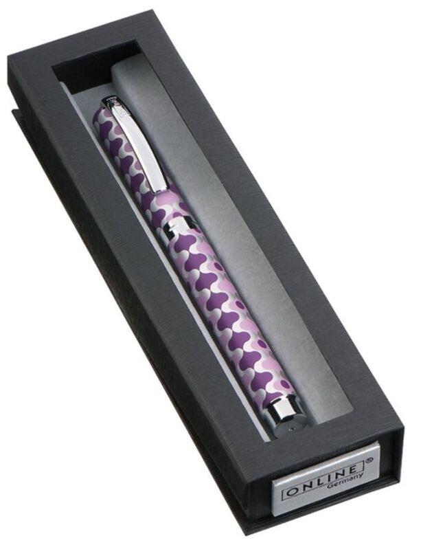 ONLINE Füllhalter Füller Vision Retro Purple Lines