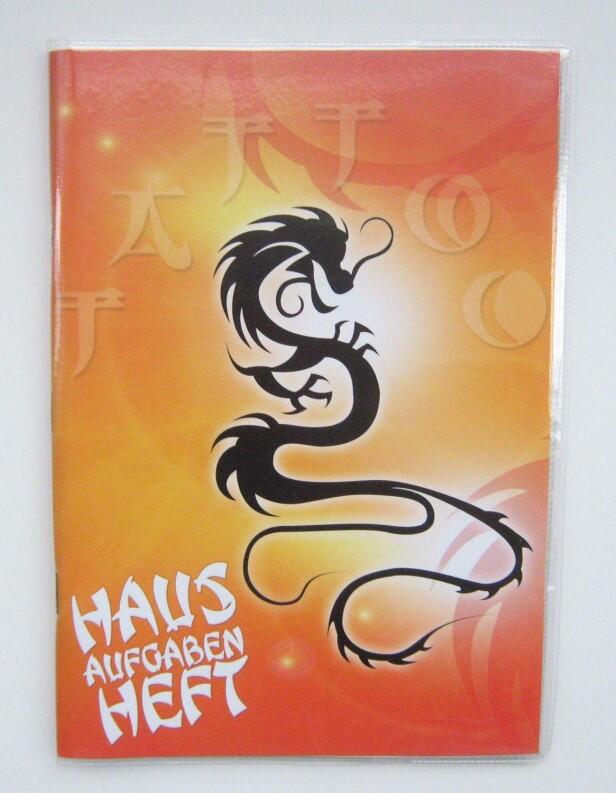 Hausaufgabenheft DIN A5 Tattoo