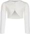 Happy Girls Kinder Strickjacke Bolero Schmuckknöpfe ecru