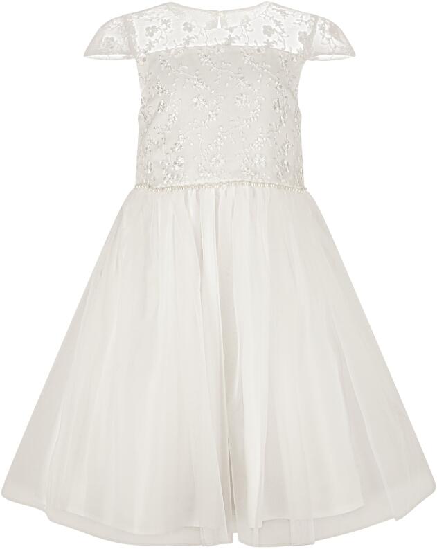 Happy Girls festliches Kinderkleid Kommunion Blumenkind Ida ecru