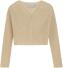 DANAMADE Mädchen Cardigan Strick-Jacke Glitzer Sia gold