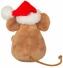 Teddy Hermann Weihnachten Weihnachtsmaus mit Kranz