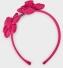 mayoral Mädchen Haarreif aus Crepe Blumen pink