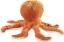 Heunec Plüsch Kuscheltier Oktopus orange