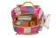 LÄSSIG Kinderrucksack Quilted Backpack Striped Magenta