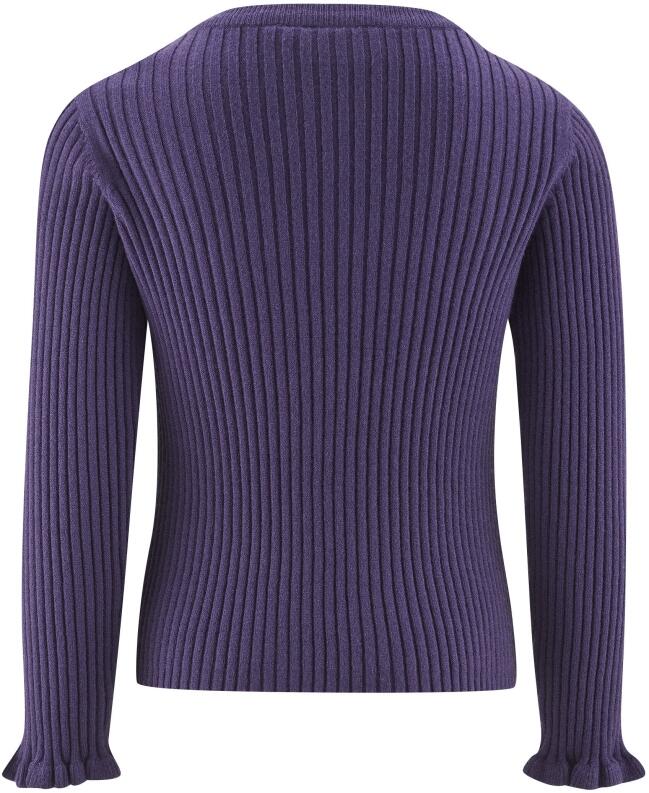 Happy Girls Kinder Mädchen Pullover dark violet