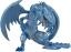 Yu-Gi-Oh! Actionfigur Blauäugiger Weißer Drache