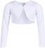 Happy Girls Kinder Glitzer Bolero festlich weiß