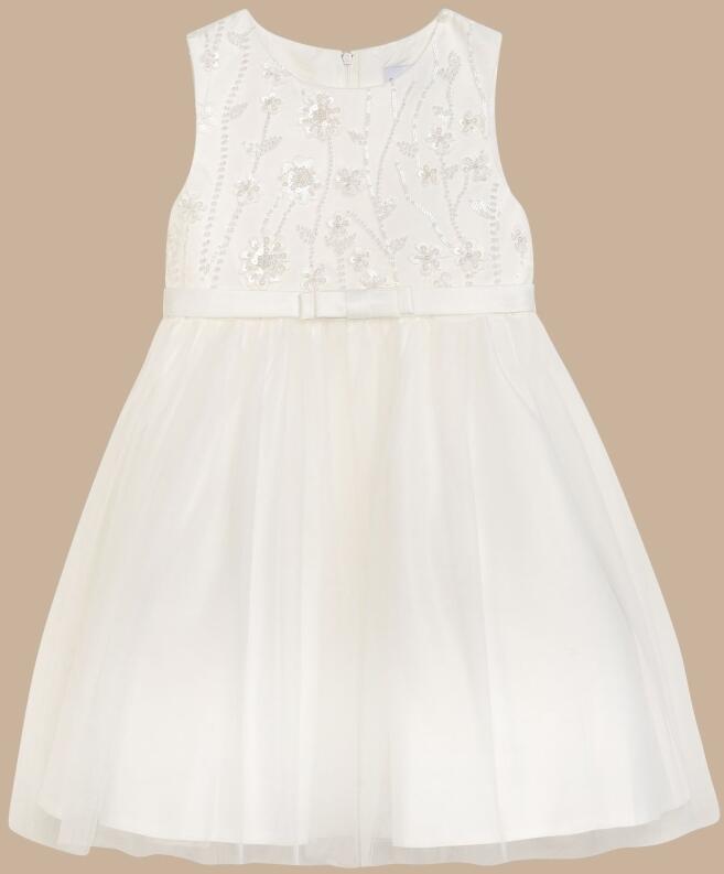 DANAMADE festliches Kinderkleid Kommunion Isla ecru