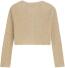 DANAMADE Mädchen Cardigan Strick-Jacke Glitzer Sia gold