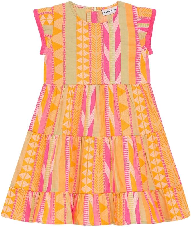 Danamade Teens Mädchen Kleid Sommerkleid Serena neon