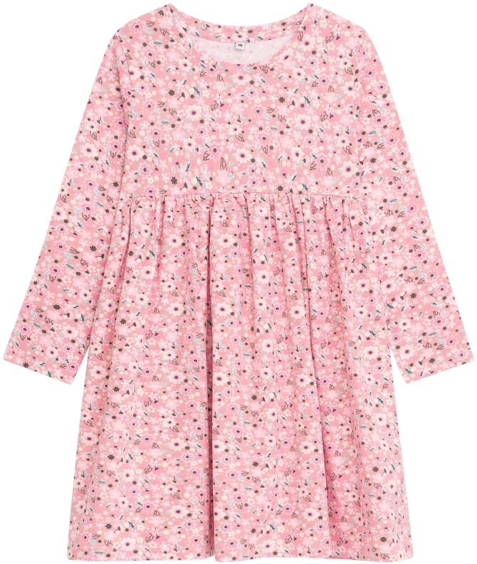 DANAMADE Mädchen Kinder Kleid Mia rosa