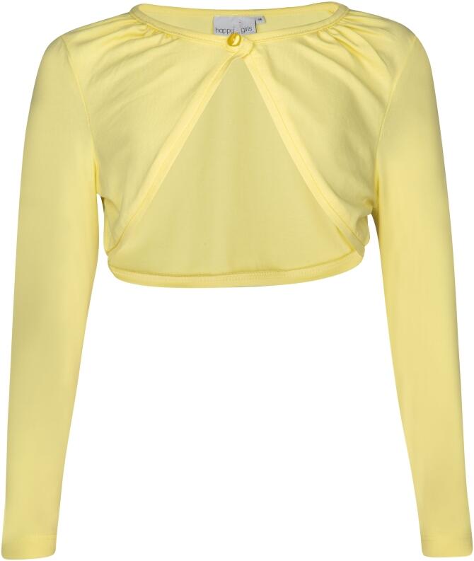 Happy Girls Kinder Baumwoll Bolero gelb