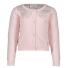 Le Chic Baby Jacke festlich mit Strasskragen rosa
