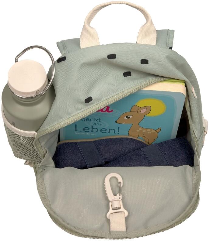 Lässig Kindergartenrucksack Happy Prints grün