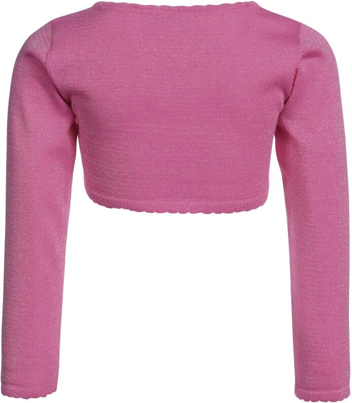 Happy Girls Kinder Glitzer Bolero festlich pink