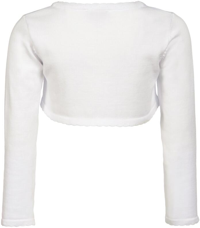 Happy Girls Kinder Strickjacke Bolero ecru