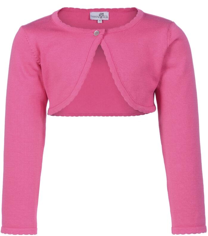 Happy Girls Kinder Strickjacke Bolero pink