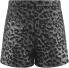 Happy Girls Teens Mädchen Hosen-Rock Skort silber schwarz hinten