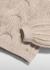 abel & lula Teens Mädchen Glitzer Pullover Zopfmuster beige detail