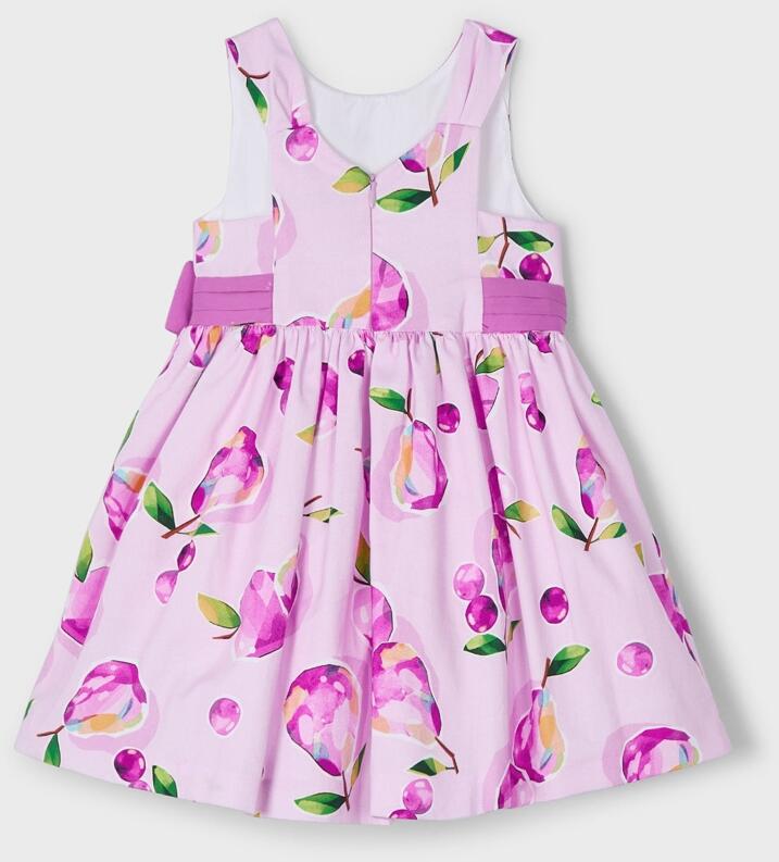 Mayoral festliches Mädchen Kinder Kleid Früchte rosa