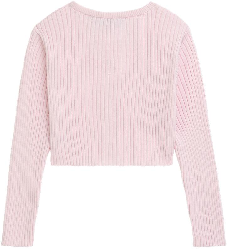 DANAMADE Mädchen Cardigan Strickjacke Milou rosa