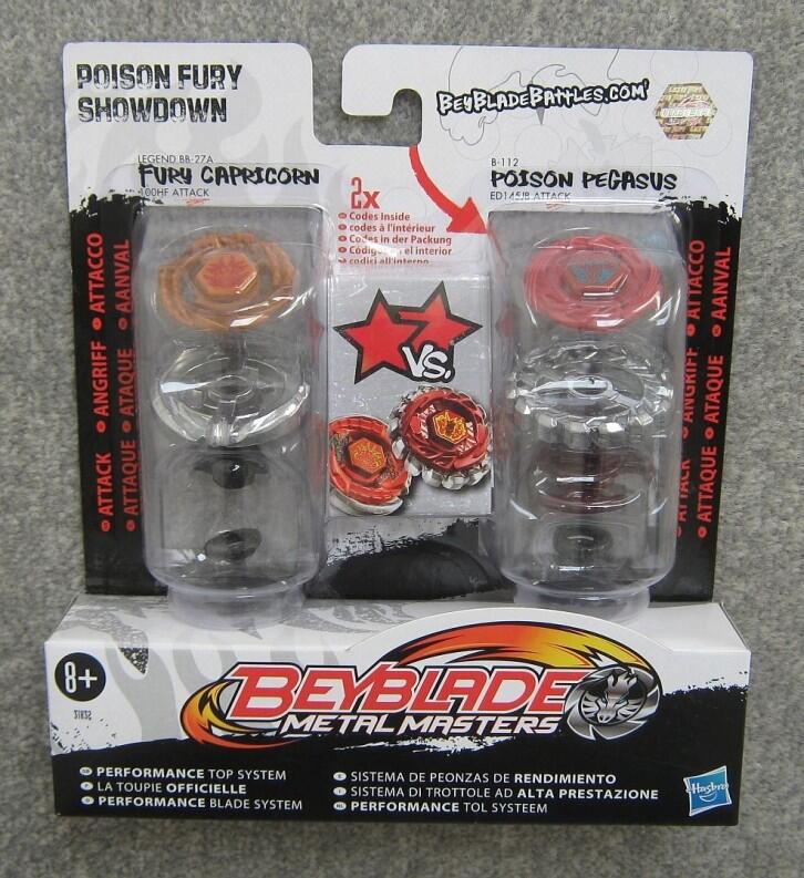 Hasbro Beyblade Metal Masters Fury Capricorn Poison Pegasus 2011