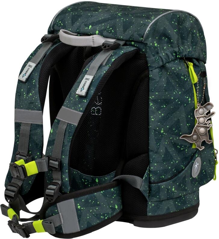 Belmil Schulranzen-Set Motion 6-tlg. Green Splash