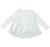 Sarabanda Kinder Bluse Plissee festlich weiß