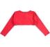 Sarabanda Kinder Mädchen Strick Bolero rot