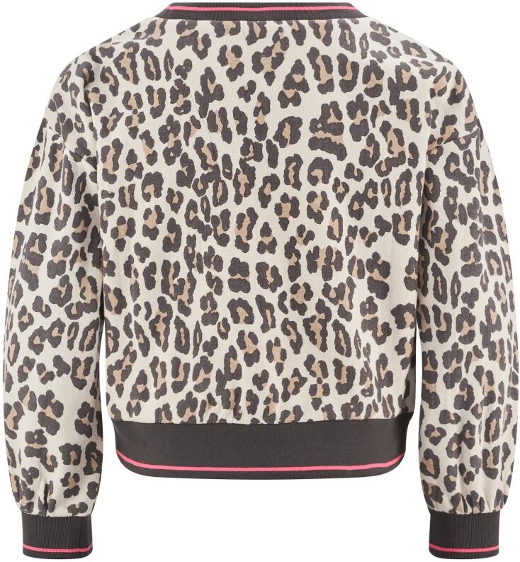 Happy Girls Teens Mädchen Sweatshirt Leo beige