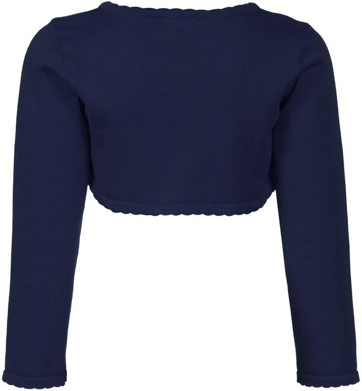 Happy Girls Kinder Strickjacke Bolero blau