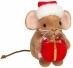 Teddy Hermann Weihnachten Weihnachtsmaus mit Geschenk