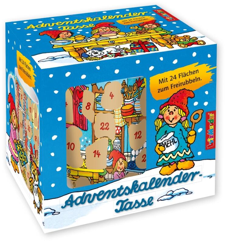 Adventskalender Tasse Süße Weihnachtszeit
