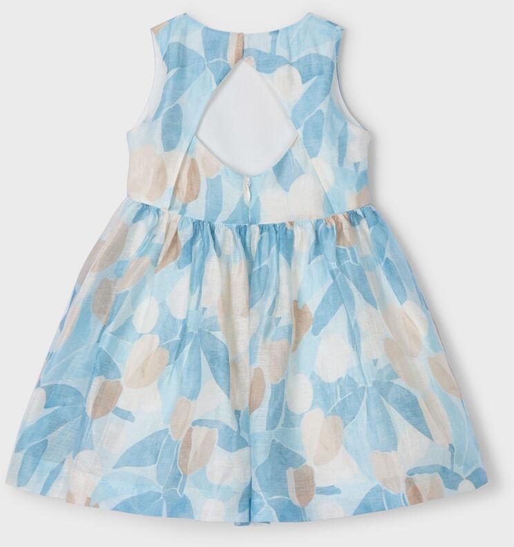 Mayoral festliches Mädchen Kinder Kleid hellblau