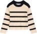 DANAMADE Teens Mädchen Strick Pullover Tea Ecru