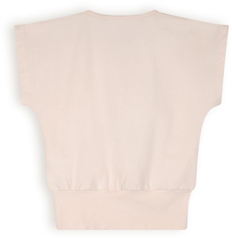 Nono Mädchen T-Shirt Organic Sunset pearled ivory