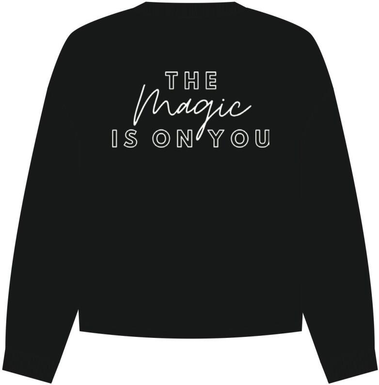 DANAMADE Mädchen Sweatshirt Johanna schwarz