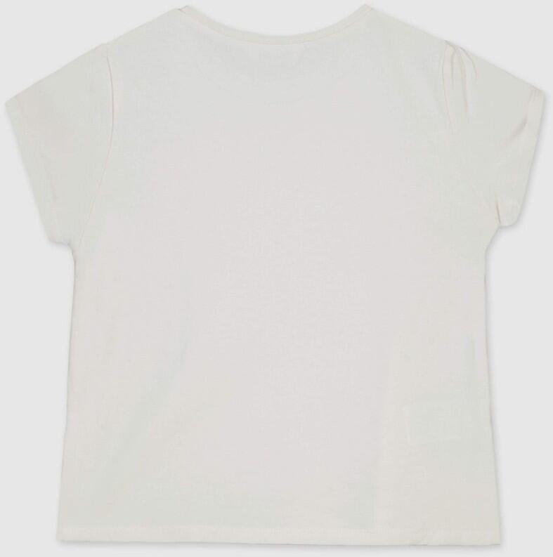 mayoral Kinder Mädchen Shirt mit Schleifen beige