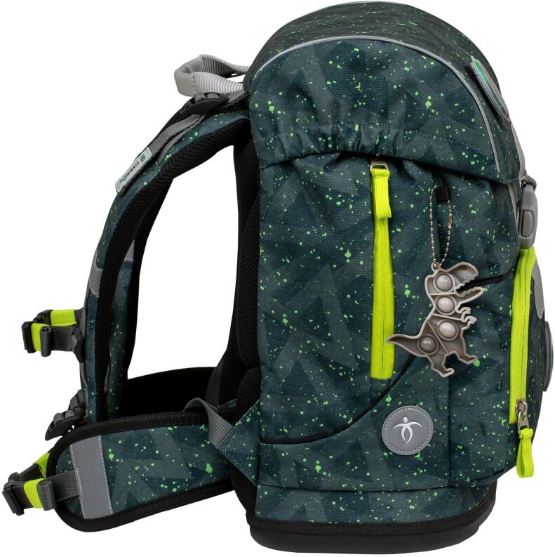 Belmil Schulranzen-Set Motion 6-tlg. Green Splash